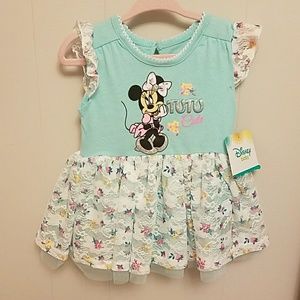 NWT Minnie mouse tutu onesie dress